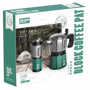 Decool 16810 Block Coffee Machine Series Espresso Mocha Coffee Maker