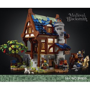 99909 Medieval Blacksmith Building Block | 2,170 PCS
