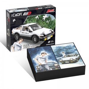 CaDa C61024 Initial D Takumi Fujiwara Toyota AE86 Trueno (Static Version) 1:12