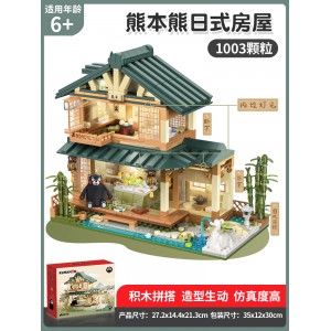 inbrixx 880018 Kumamon Japanese Style House