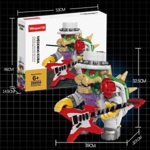 Wangao 288004 Super Mario The Mighty Bowser Wedding Kuba Cool King