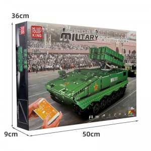 Mould King 20001 Remote Controlled HJ-10 Anti-Tank Missile Building Set | 1,689 PCS