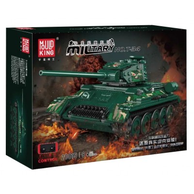 Mould King 20015 Military T-34 Medium Tank Building Block | 800 PCS