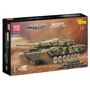 Mould King 20020 Remote Controlled Leopard 2 Main Battle Tank Building Set | 1,091 PCS