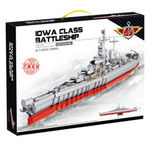 Panlos Brick 637010 Iowa Class Battleship