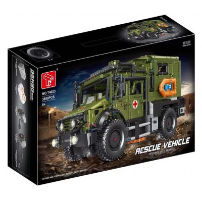 TGL T4023 Unimog Rescue Vehicle (Static Version) 1:11 Building Block | 3,850 PCS