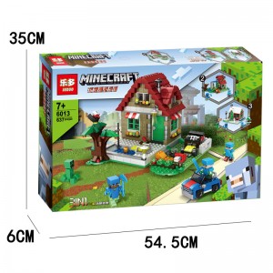 Leduo 6013 Minecraft Garden Villa