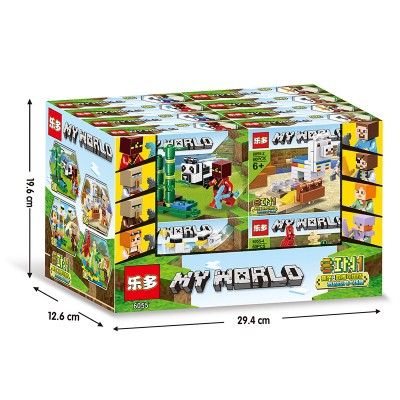 Leduo 6055 Minecraft 8 in 1 Set