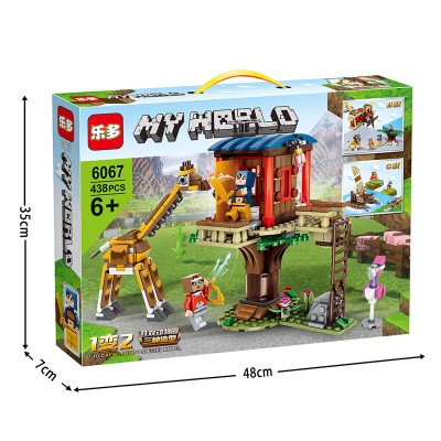 Leduo 6067 Minecraft Carnival Zoo