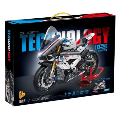 Panlos Brick 672102 BMW HP4 Race Motorcycle 1:5