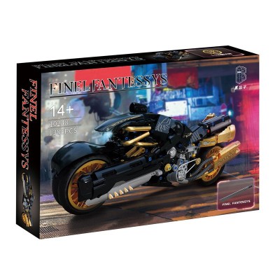 K Box 10248 Final Fantasy 7: Fenrir Wolf Motorcycle Building Block | 1,388 PCS