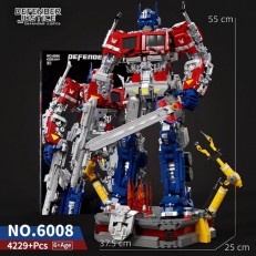 Tuole 6008 Transformers: Optimus Prime Defender Justice