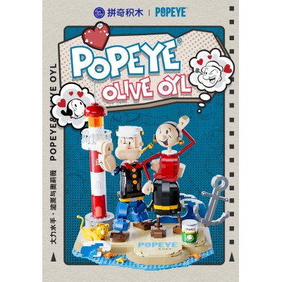 Pantasy 86401 Popeye & Olive Oyl