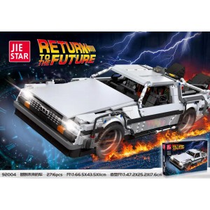 Jie Star 92004 Back to the Future: DeLorean DMC-12 Time Machine