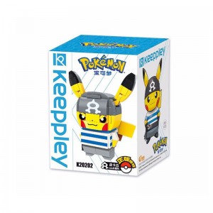 Keeppley K20202 Pokemon: Pikachu COS Water Fleet