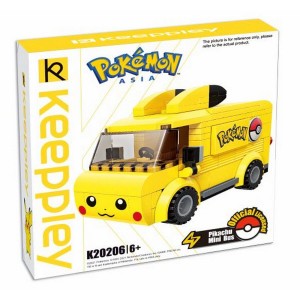Keeppley K20206 Pokemon: Pikachu Bus
