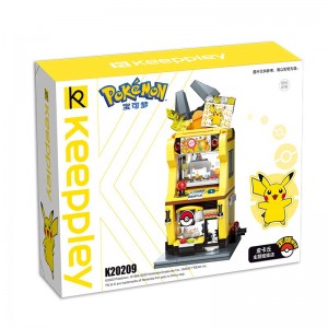 Keeppley K20209 Pokemon: Pikachu Themed Doll Shop