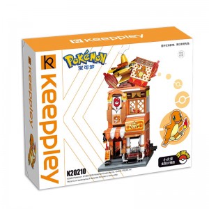 Keeppley K20210 Pokemon: Little Fire Dragon Theme Hot Pot Restaurant