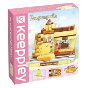 Keeppley K20810 Hello Kitty: Pompom Purin Shinning Pudding Shop