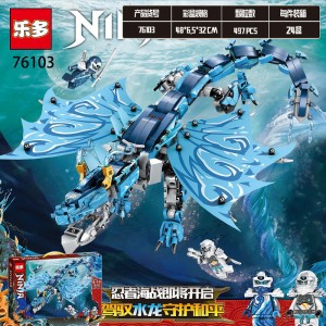 Leduo 76103 Ninjago Sea Battle Phantom Water Dragon