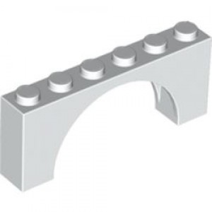 15254 Arch 1 x 6 x 2 - Medium Thick Top without Reinforced Underside