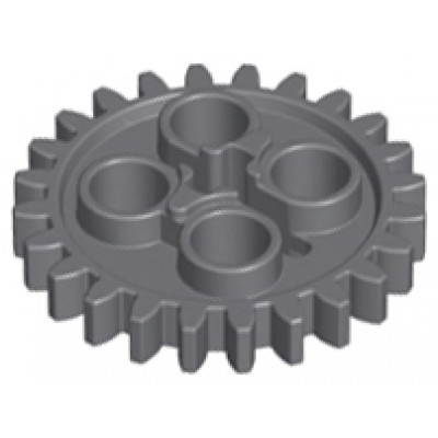 3648 Technic, Gear 24 Tooth (2nd Version - 1 Axle Hole)