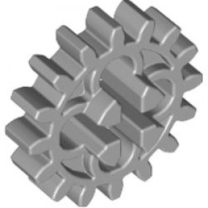 4019 Technic, Gear 16 Tooth (Old Style with Round Holes)