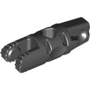 30554b Hinge Cylinder 1 x 3 Locking with 1 Finger and 2 Fingers on Ends, 9 Teeth, with Hole