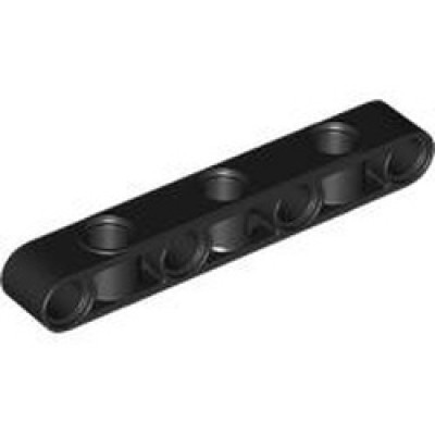 2391 Technic, Liftarm, Modified Perpendicular Holes Thick 1 x 7