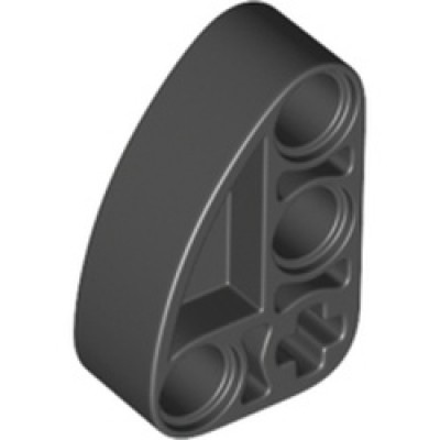 71708 Technic, Liftarm, Modified L-Shape Quarter Ellipse Thick 2 x 3