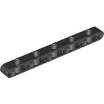 73507 Parts Technic, Liftarm, Modified Perpendicular Holes Thick 1 x 11