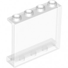 60581 Panel 1 x 4 x 3 with Side Supports - Hollow Studs