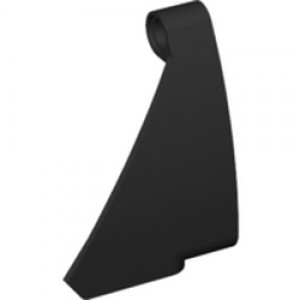 80274 Technic, Panel Curved #62 5 x 4 Tapered Right