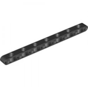 71710 Technic, Liftarm, Modified Perpendicular Holes Thick 1 x 15