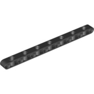 71710 Technic, Liftarm, Modified Perpendicular Holes Thick 1 x 15