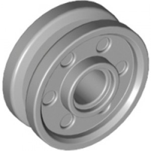 13971 Parts: Wheel 18mm D. x 8mm with Fake Bolts and Deep Spokes with Inner Ring