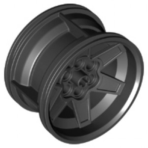 15038 Wheel 56mm D. x 34mm Technic Racing Medium, 6 Pin Holes