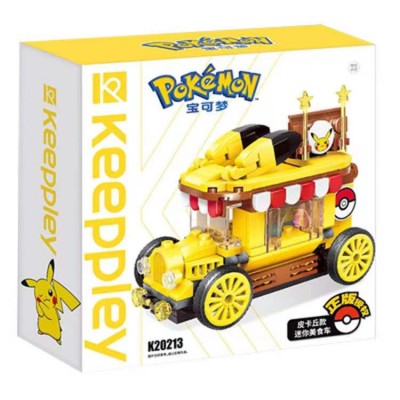 Keeppley K20213 Pokemon: Pikachu Mini Food Truck