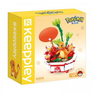 Keeppley K20218 Pokemon: Charmander Potted Plant
