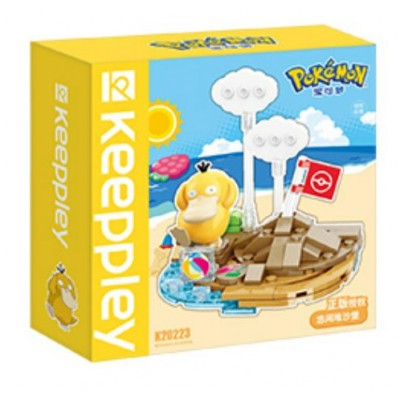 Keeppley K20223 Pokemon: Leisurely Building Sandcastles