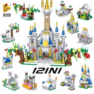 Panlos Brick 633056 Castle Paradise 12 in 1