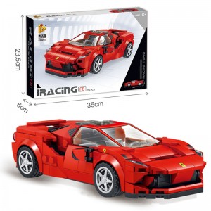 Panlos Brick 666001 Ferrari F8 Tributo