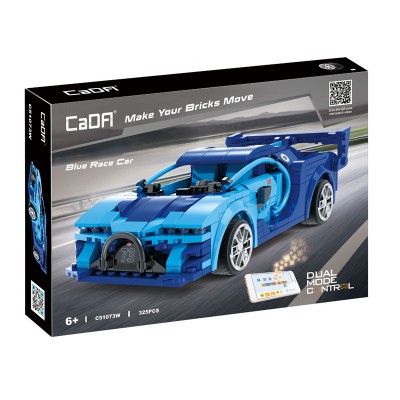 CaDA C51073 Blue Phantom Roadster 1:20 Remote Control Building Block | 325 PCS