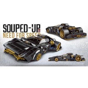 Brick Cool KC005 Souped-Up Need For Speed: Gold Blast 1:24