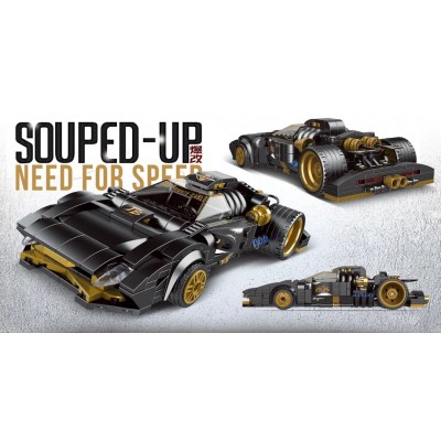 Brick Cool KC005 Souped-Up Need For Speed: Gold Blast 1:24