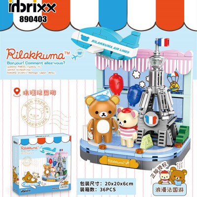 inbrixx 890403 Rilakkuma: Romantic France Tour