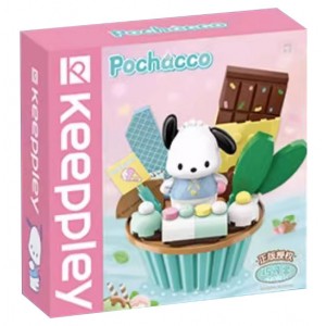 Keeppley K20821 Sanrio Pochacco: Cute Little Cake
