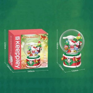 Keeppley K20836 Sanrio Make a Wish Christmas Music Box Sanrio Characters