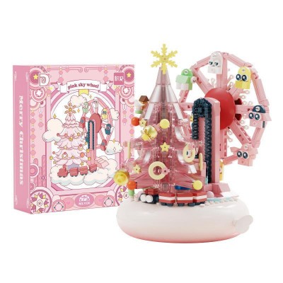 DK 7030 Seasonal Christmas Pink Sky Wheel