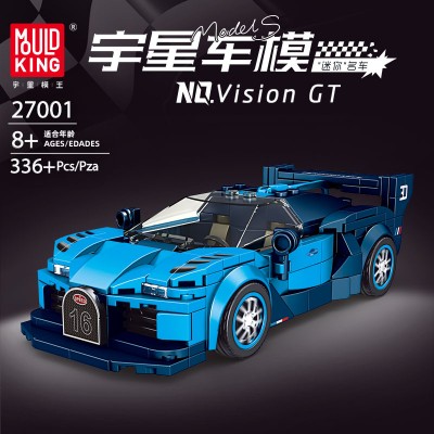 Mould King 27001 Bugatti Vision GT Mini Sports Car Building Set | 336 PCS